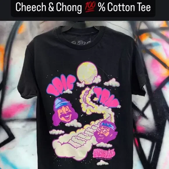 Cheech & Chong NEW !!!!!
EPIC TRIP
Graphic Tee
Large - Picture 1 of 5